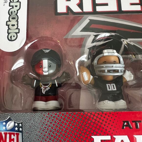 Fisher Price Little People Collector x NFL Atlanta Falcons Football Team Set - Picture 3 of 6